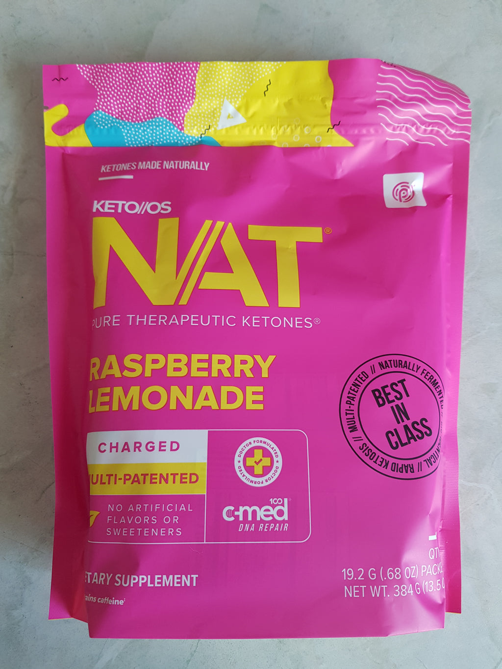 Raspberry Lemonade con Caffeina