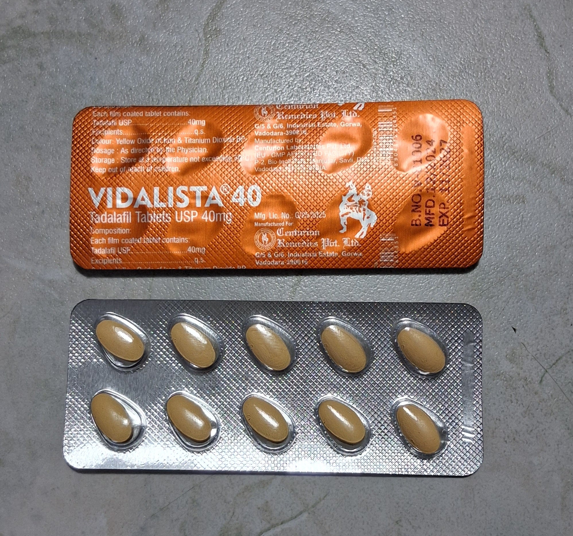 Vidalista 40 mg