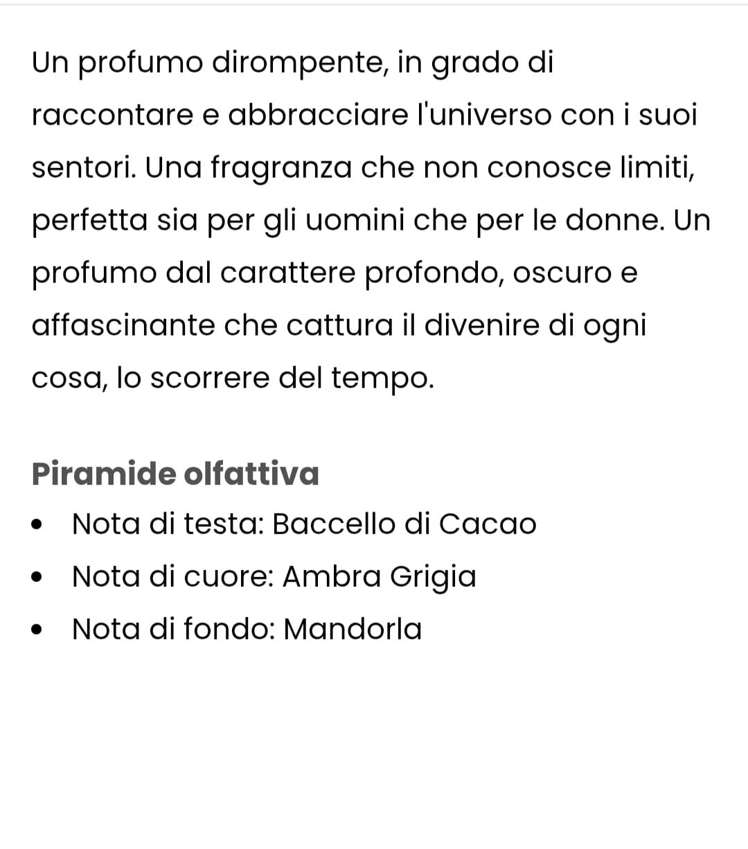 Profumo Chogan 124U Ispirato a Zeta di Morph