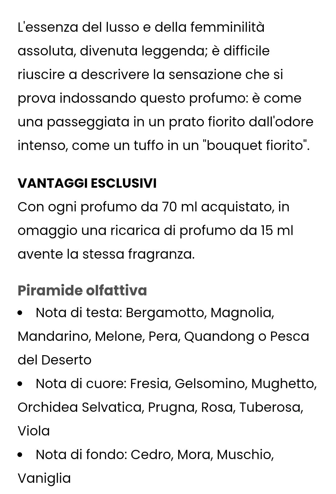 Profumo Chogan 007 Ispirato a J'Adore di Dior