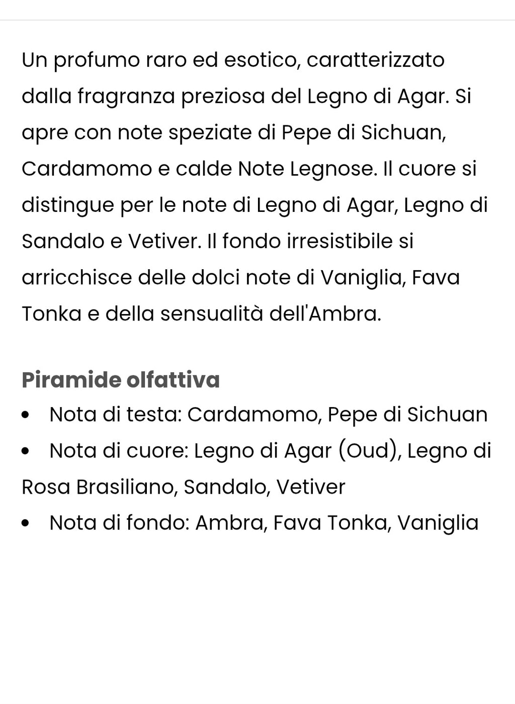 Profumo Chogan 127U Ispirato a Oud Wood di Tom Ford