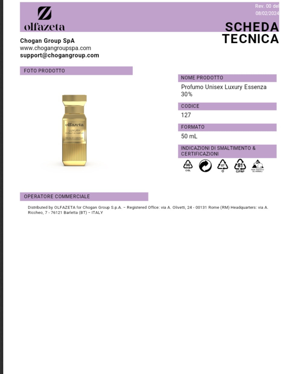 Profumo Chogan 127U Ispirato a Oud Wood di Tom Ford