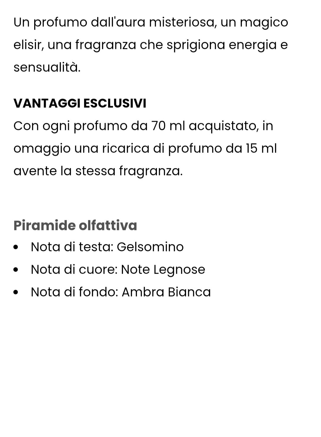 Profumo Chogan 010W Ispirato a Alien di Thierry Mugler