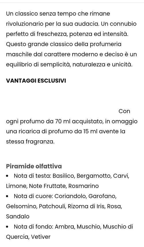 Profumo Chogan 004 Ispirato a The One di D&G